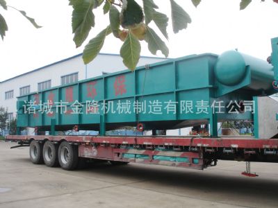 Horizontal air flotation type wastewater  treatment equipment